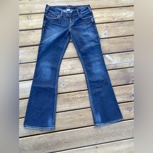 Silver Jeans Western Glove Works Womens Low Rise Flare Size 32 x 32.5